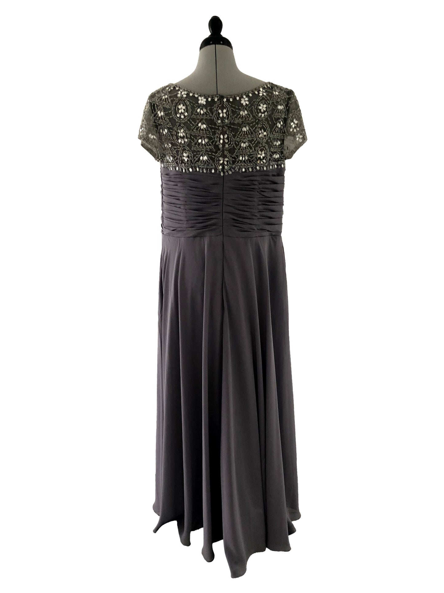 Abendkleid Schwarzes Juwel