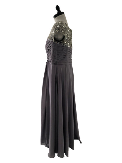 Abendkleid Schwarzes Juwel