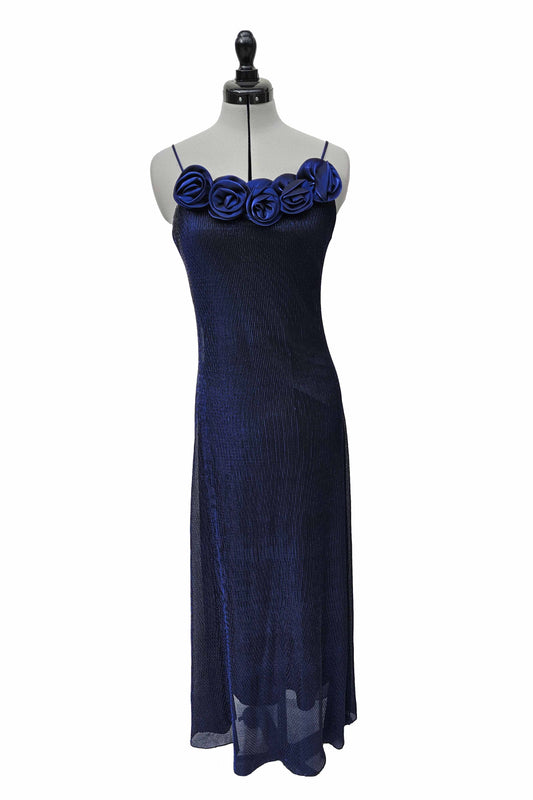 Abendkleid Blue Rose