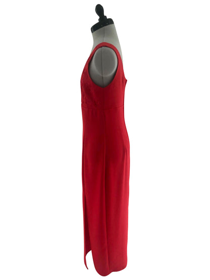 Abendkleid Red Wave