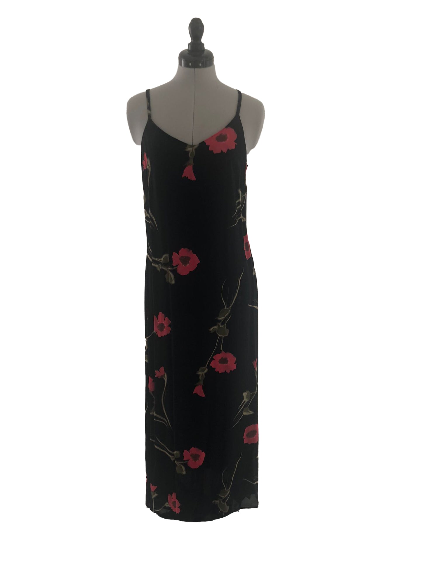 Abendkleid Mohnblume