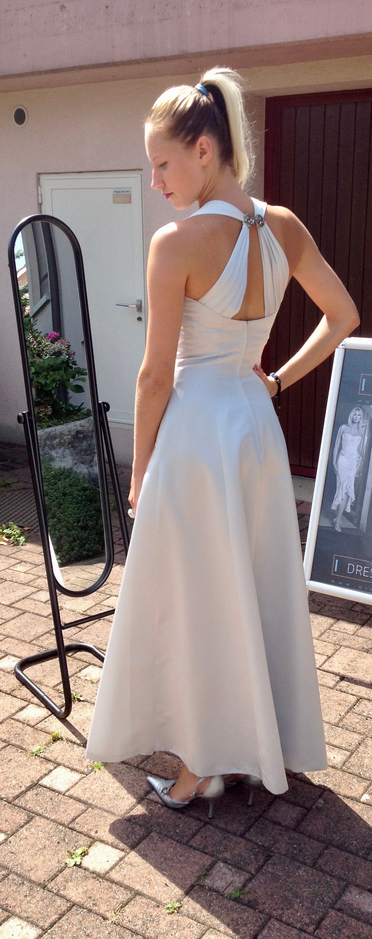 Abendkleid Princess Offwhite